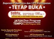 Jatuh Tempo PBB Hari Libur, Bapenda Buka Posko Serentak Akhir Pekan ini. Berikut Lokasinya