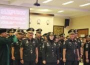 Disaksikan Kalapas, Tiga Pejabat Lapas Kelas IIA Pekanbaru Lakukan Sertijab