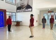 Kalapas Narkotika Rumbai Pimpin Apel Pagi, Sampaikan Untuk Memberikan Kinerja Yang Terbaik