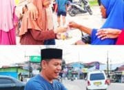 Jelang Berbuka Puasa, Plt Camat Kulim dan Jajaran Berbagi Takjil Kepada Masyarakat