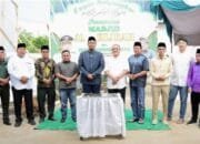 Bersama Deddy Handoko, Bupati Inhu Resmikan Renovasi Masjid Al-Hijrah dan Berikan Bantuan Sosial