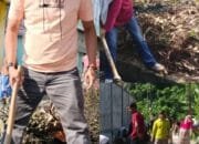 Plt Camat Kulim Pimpin Langsung Gotong Royong Massal