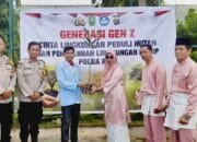 Binmas Polda Riau dan Cipayung Plus Sosialisasi Program Green Policing di SMK Taruna