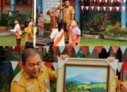 Camat Marpoyan Damai, Fauzan Jadi Pembina Upacara HUTRI ke – 88 di TK Negeri Pembina Marpoyan Damai