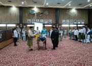 Walikota Agung Nugroho Lantik Pejabat Eselon III, Reza Aulia Putra Jabat Sekdis DLHK Pekanbaru