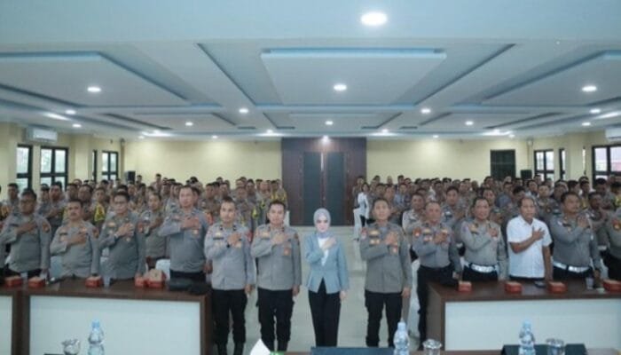 Wakapolres Inhu Buka Secara Resmi Pelatihan Kemampuan Public Speaking Bagi Personel