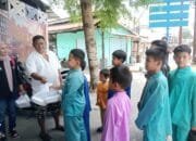 Puskopau TNI AU Pekanbaru Berbagi dan Gelar Jumat Berkah