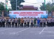 Polresta Pekanbaru Launching Pamapta Demi Tingkatkan Keamanan dan Ketertiban Kota