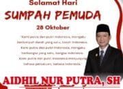 Sumpah Pemuda Ke-97, Ketua Fraksi NasDem DPRD Pekanbaru Berharap Pemuda Terus Berprestasi