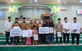 Luar Biasa ! Setiap Bulan Anak Yatim dan Dhuafa Dapat Santunan dari Pemkab Siak