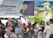 Wakil Ketua DPRD Pekanbaru Tengku Azwendi Sosialisasi Perda Kesejahteraan di Jalan Bougenville Sail