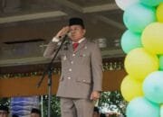 Bupati Kuansing Pimpin Upacara Peringatan HAB Kementrian Agama ke 80 Tingkat Provinsi Riau