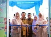 Walikota dan Ketua TP PKK Kota Pekanbaru Resmikan Posyandu Pucuk Wangi di Kulim