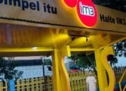 Non APBD, Renovasi Halte Bus TMP di Sudirman Pekanbaru Rampung Dibantu Swasta