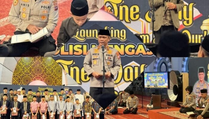 Jelang Ramadan 1447 H, Polda Sumbar Launching One Day One Khatam Al- Qur’an