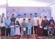 Safari Ramadan di Rumbai Timur, Agung Nugroho Janjikan Perbaikan Jalan dan Bangun Posyandu