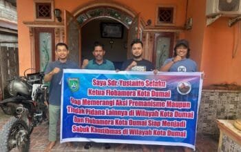 Flobamora Kota Dumai Siap Memerangi Aksi Premanisme Maupun Tindak Pidana Lainnya di Wilayah Kota Dumai