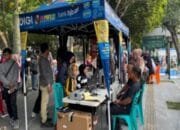 Antusiasme Warga Membludak Manfaatkan Program Penghapusan Denda Pajak Daerah Bapenda Pekanbaru Pada Car Free Day