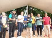 Sinergi Budaya dan Ekonomi, Bupati Siak Buka Lomba Senam Zapin Kreasi di CFD Tualang