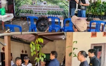 Dukung Lingkungan Lestari, Flobamora Dumai Komit Sokong Program Green Policing di HUT Polri ke-80.