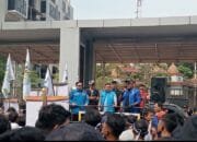 Ratusan Pemuda Riau Geruduk Kejati, KNPI Desak Tersangka Perseorangan Kasus PT Musim Mas