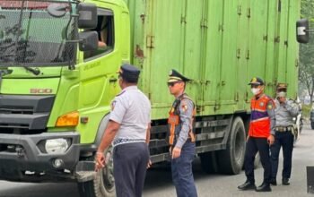 Dishub Pekanbaru Perketat Pengawasan Truk Besar, 47 Kendaraan Ditilang