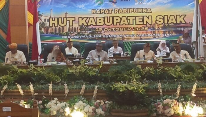 DPRD Gelar Paripurna HUT ke-27 Kabupaten Siak, Bupati Afni Paparkan Capaian Pembangunan